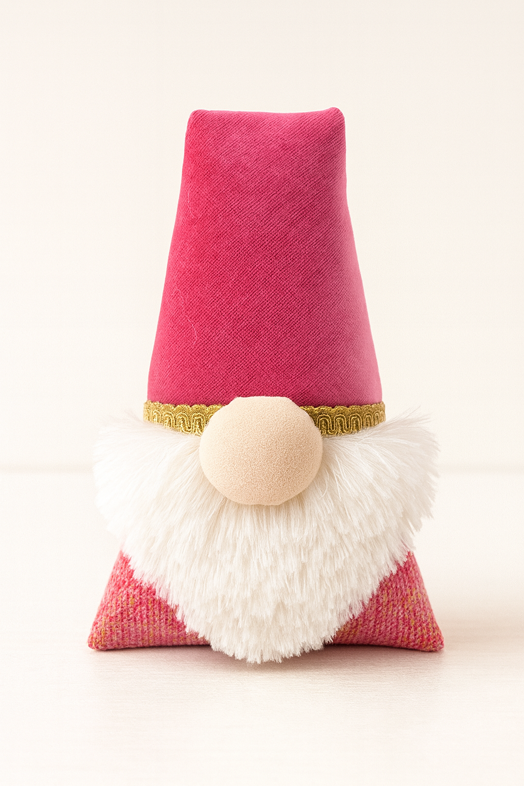 Pink Gnome with Textured Base